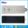 COB 70W luz de calle solar integrada